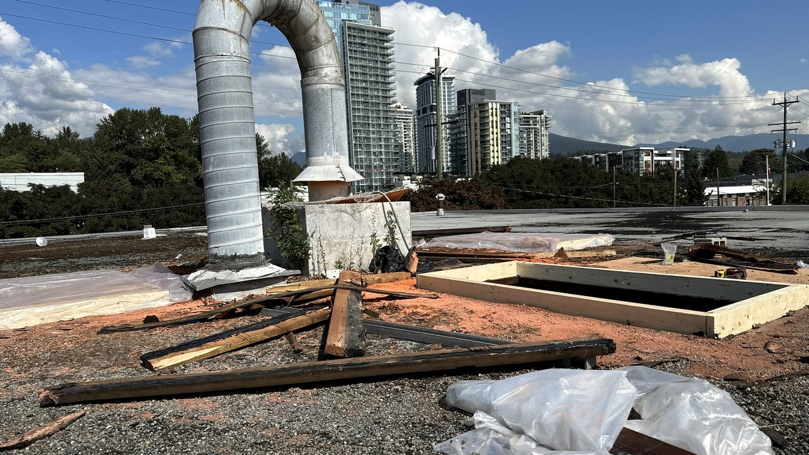 Commercial exterior work by Axis Point
